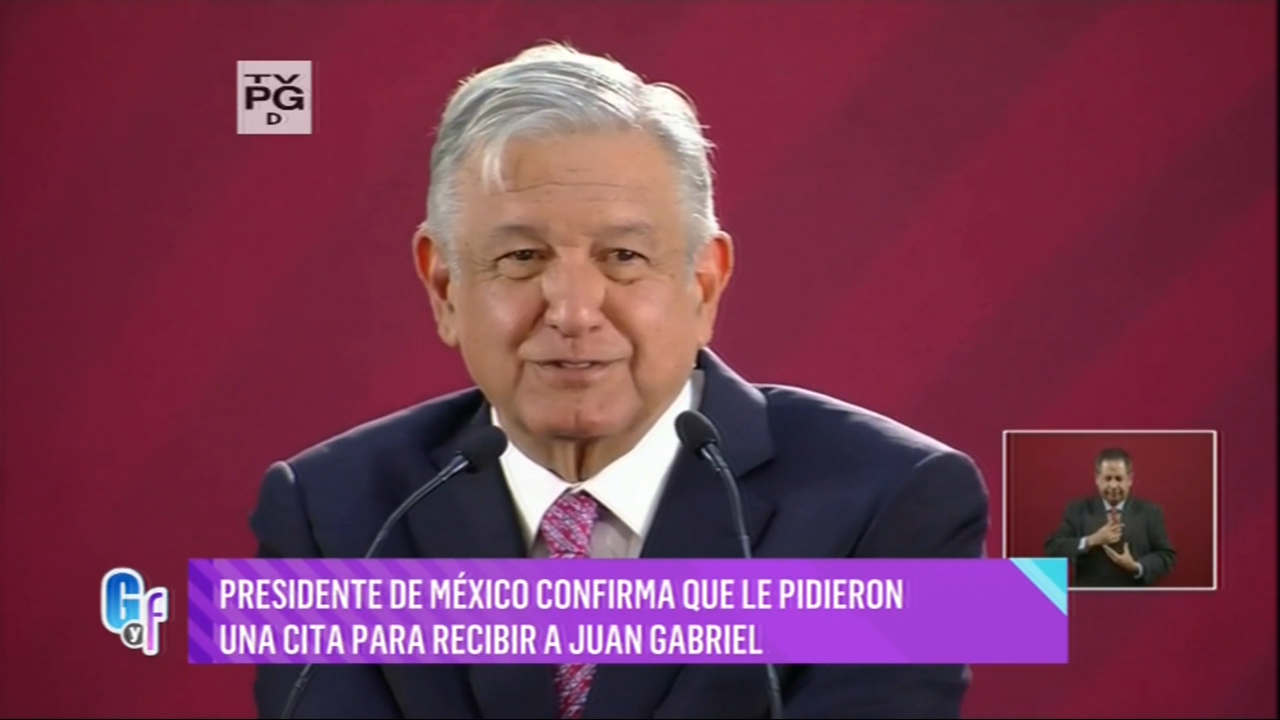Presidente De México Confirma Que Le Pidieron Una Cita Para Recibir A Juan Gabriel