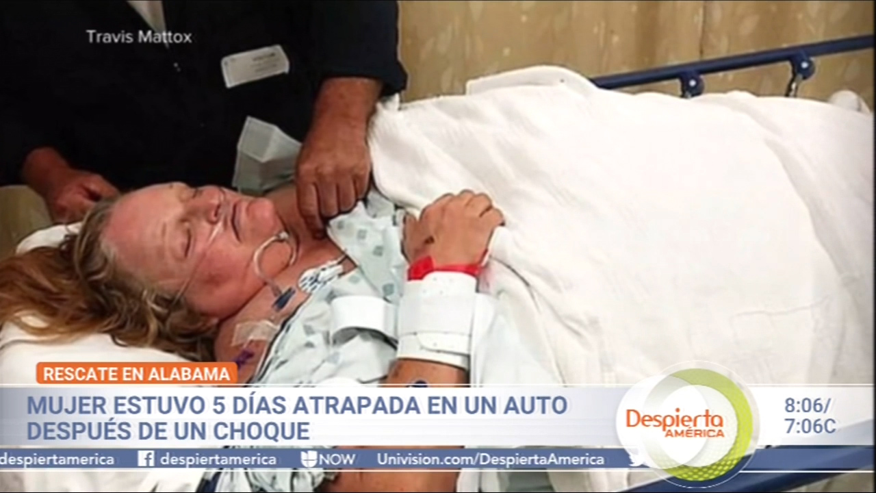 Mujer Estuvo 5 Días Atrapada En Un Auto Después De Un Choque
