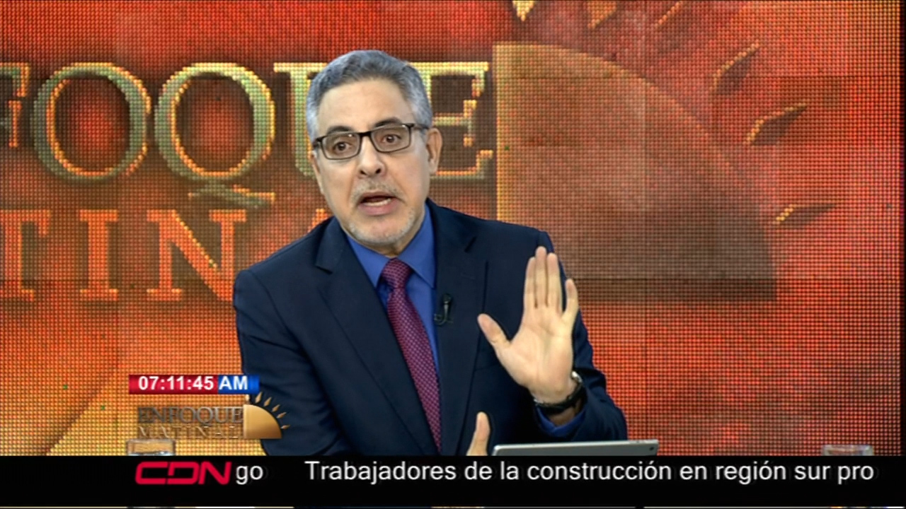 Enfoque Matinal: Hasta Donde Va A Llegar El Ministro De Justicia Interviniendo Teléfonos