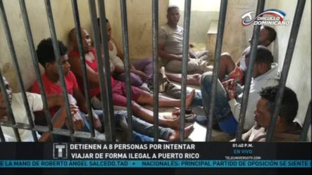 Detienen A 8 Personas Por Intentar Viajar De Forma Ilegal A Puerto Rico