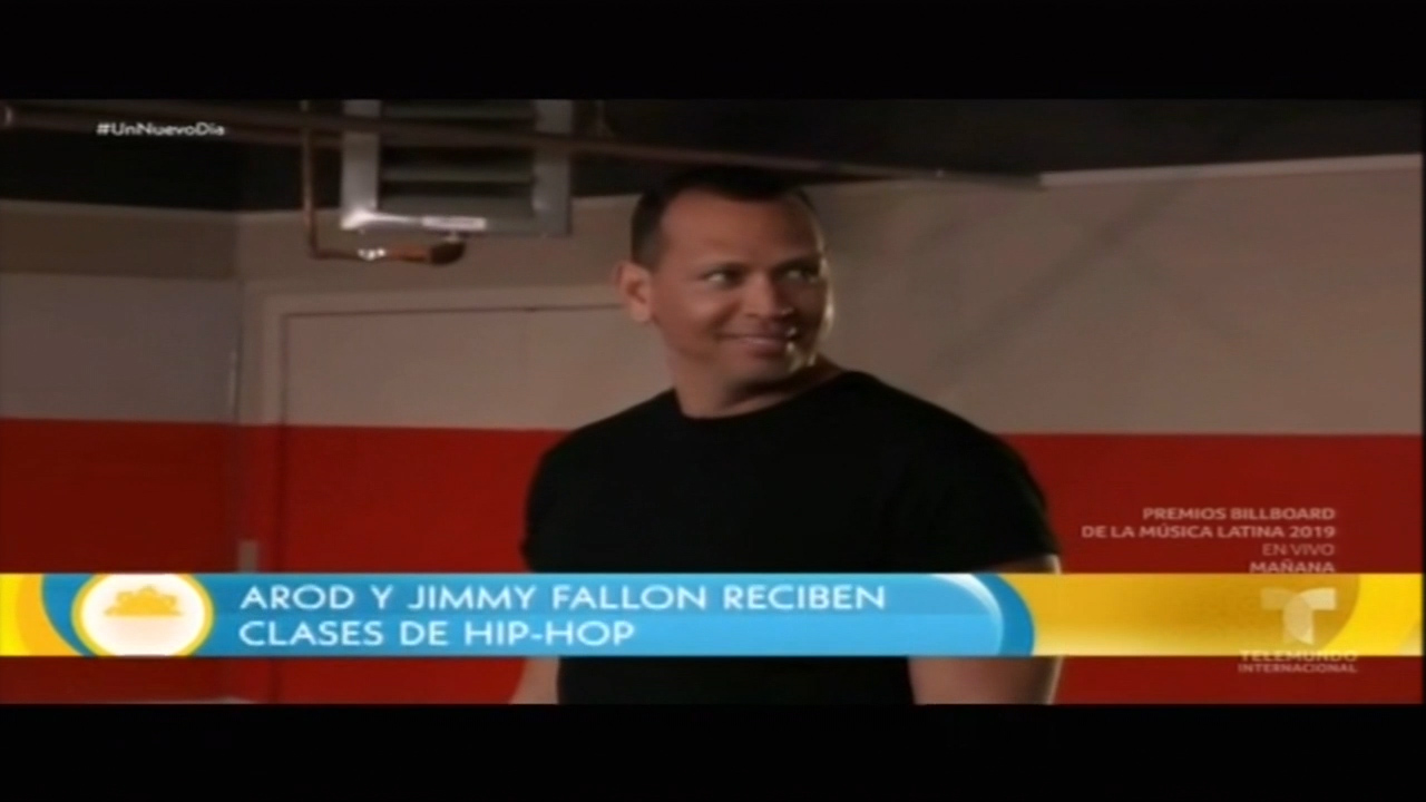 Arod Y Jimmy Fallon Reciben Clases De Hip Hop
