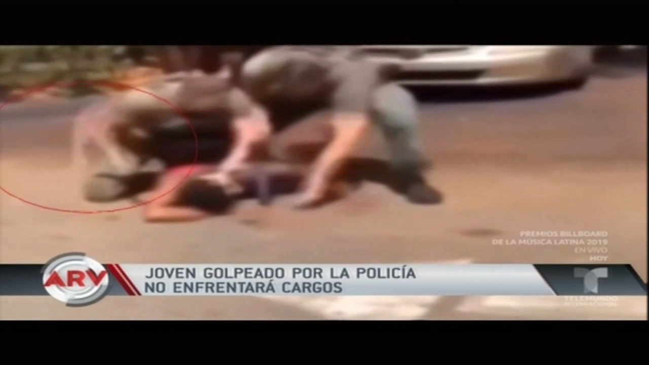 Joven Golpeado Por La Policía No Enfrentará Cargos