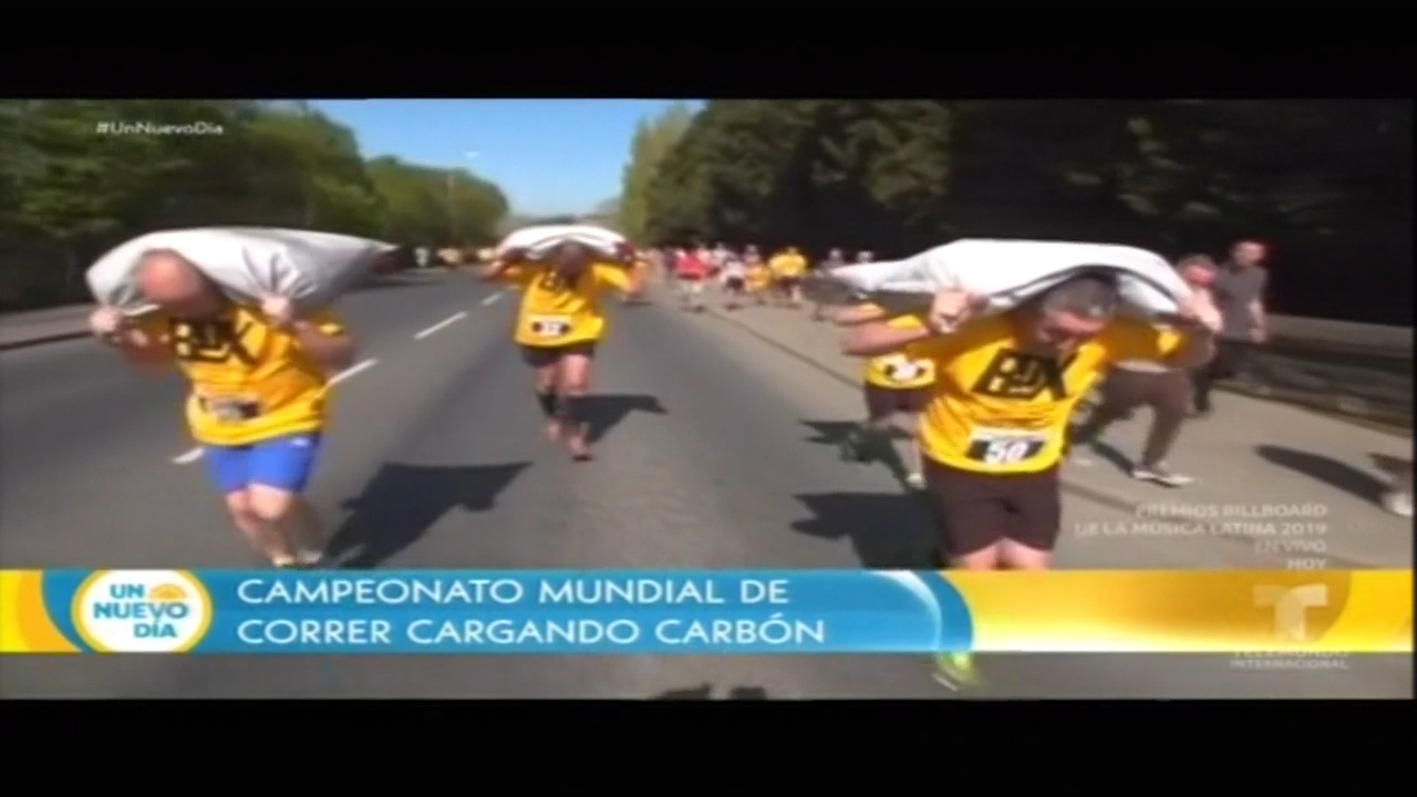 Campeonato Mundial De Correr Cargando Carbón