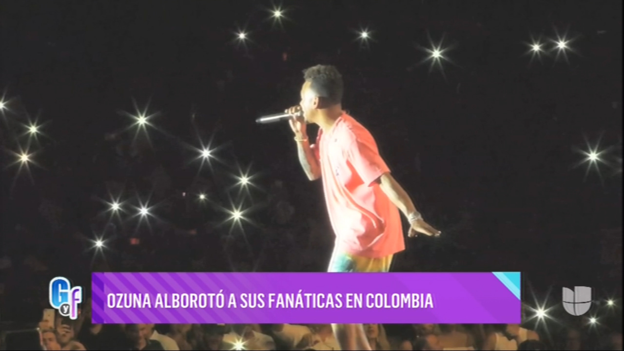 Ozuna Alborotó A Sus Fanáticas En Colombia