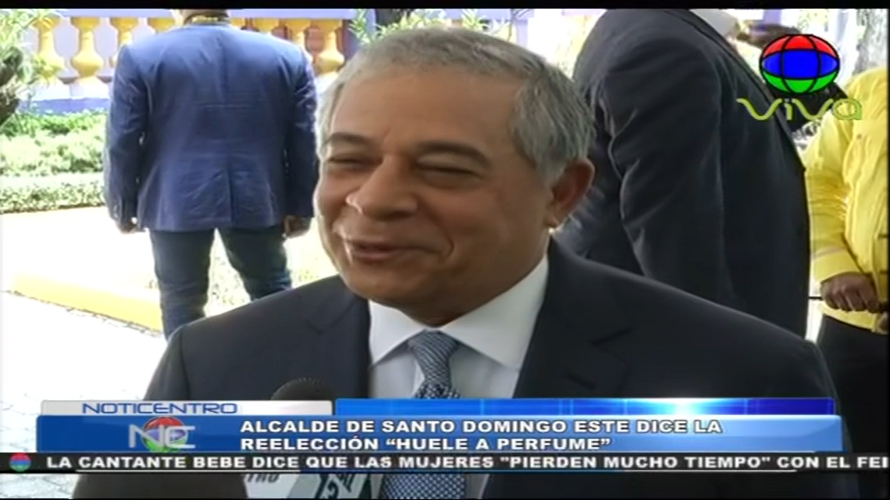 Alcalde De SD Dice La Reelección “Huele A Perfume”