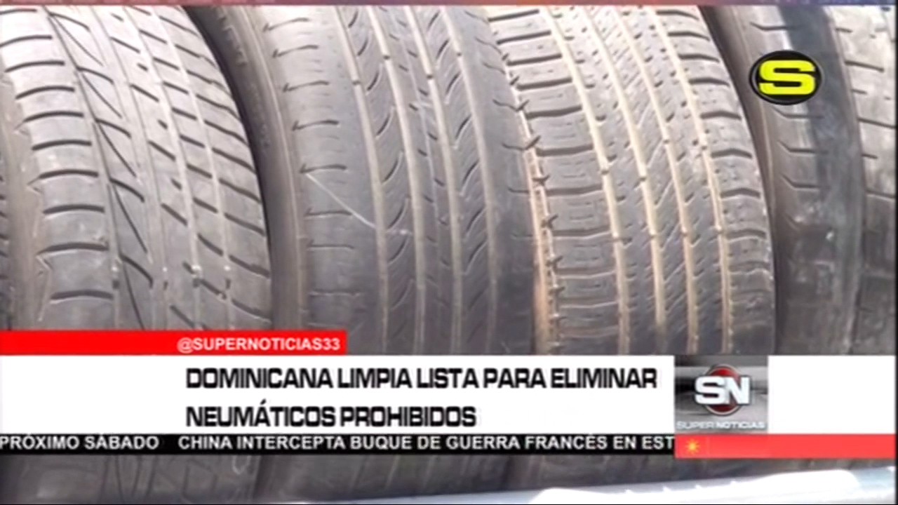 Dominicana Limpia Lista Para Eliminar Neumáticos Prohibidos