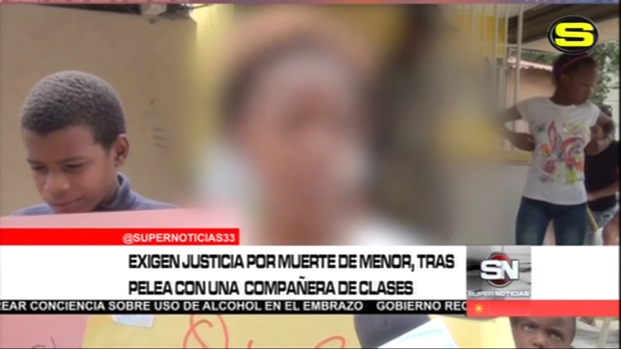 Exigen Justicia Por Muerte De Menor Tras Pelear Con Una Companera De Clases