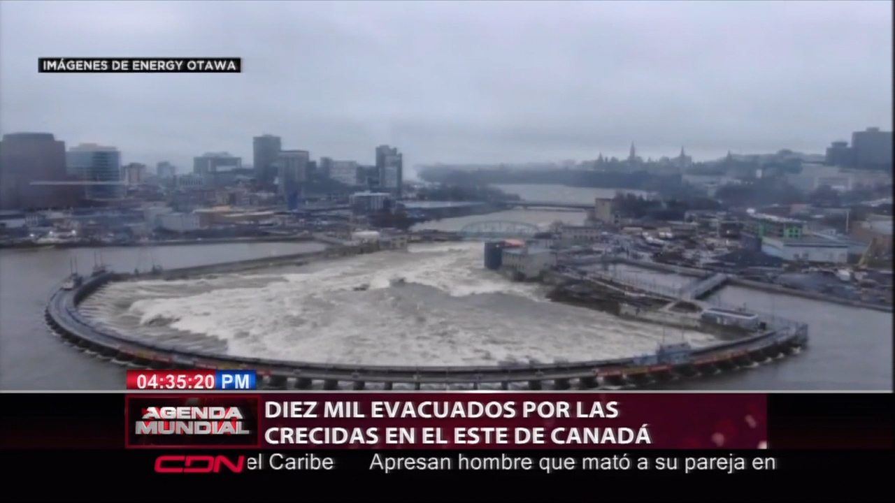 Diez Mill Evacuados Por Las Crecidas En El Este De Canadá