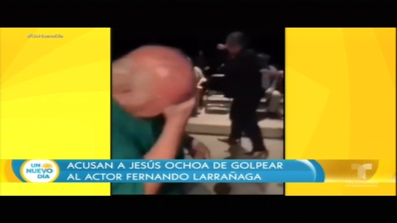 Acusan A Jesús Ochoa De Golpear Al Actor Fernando Larrañaga