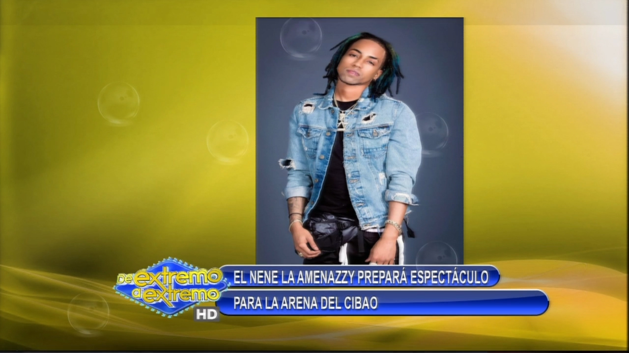 El Nene La Amenazzy Prepara Espectaculo En La Gran Arena Del Cibao