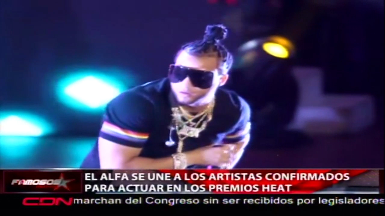 El Alfa Se Une A Los Artistas Confirmados Para Actuar En Los Premios Heat