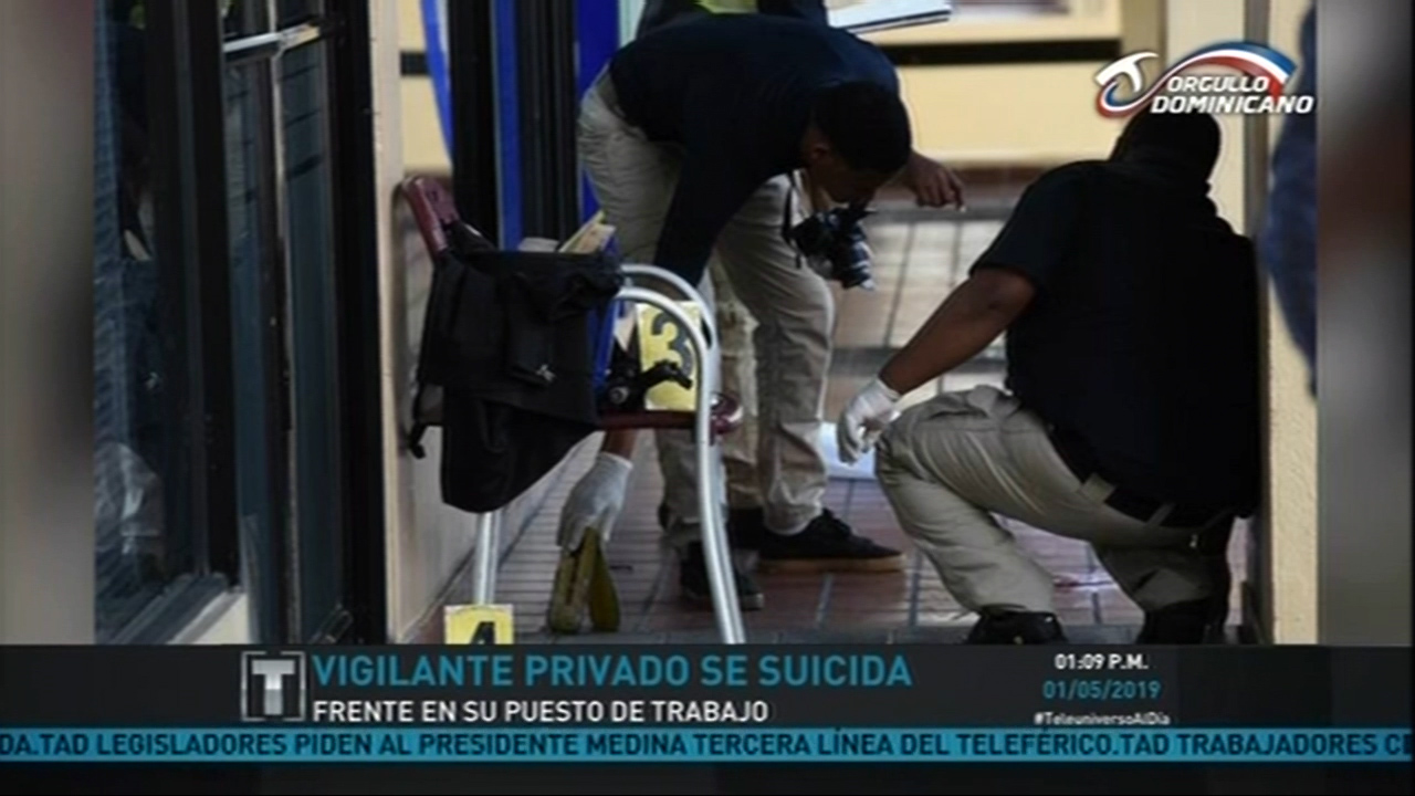 Vigilante Privado Se Suicida Frente A Su Puesto De Trabajo