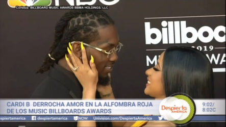 Cardi B Derrocha Amor En La Alfombra Roja De Los Billboards