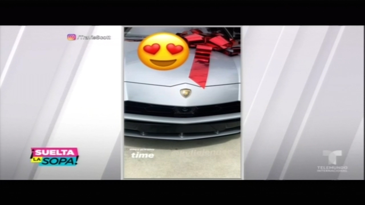 Kylie Jenner Le Regala Lamborghini De Cumpleanos A Travis Scott