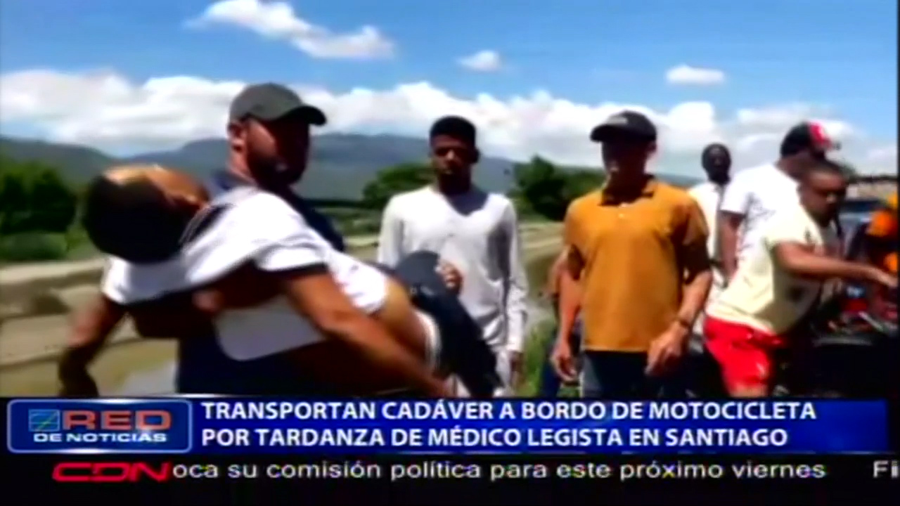 Transportan Cadáver En Una Motocicleta Por Que El Médico Legista No Llegó