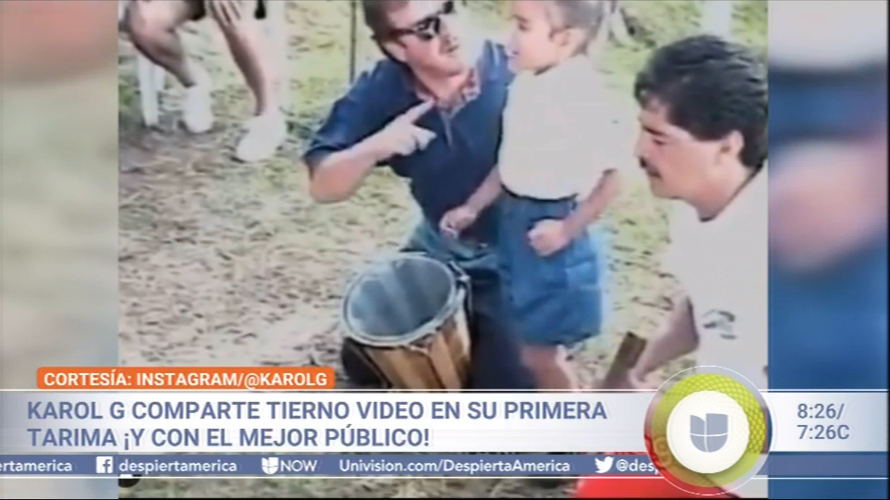 Karol G Comparte Tierno Video En Su Primera Tarima ¡Y Con El Mejor Público!