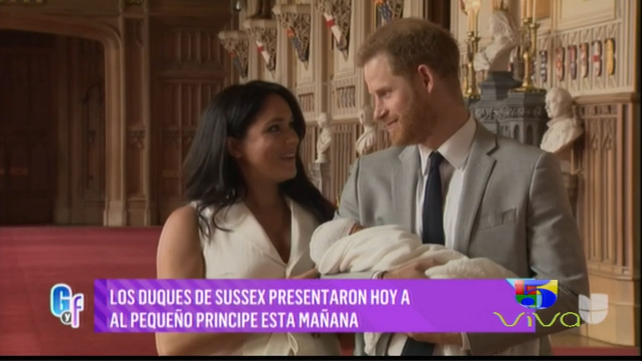 Duques De Susex Presentaron Al Pequeño Príncipe Al Mundo