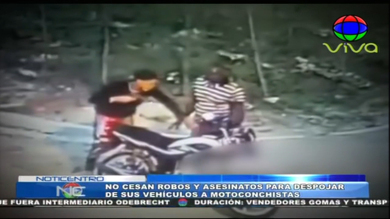No Cesan Robos Y Asesinatos Para Despojar De Sus Vehículos A Motoconchistas