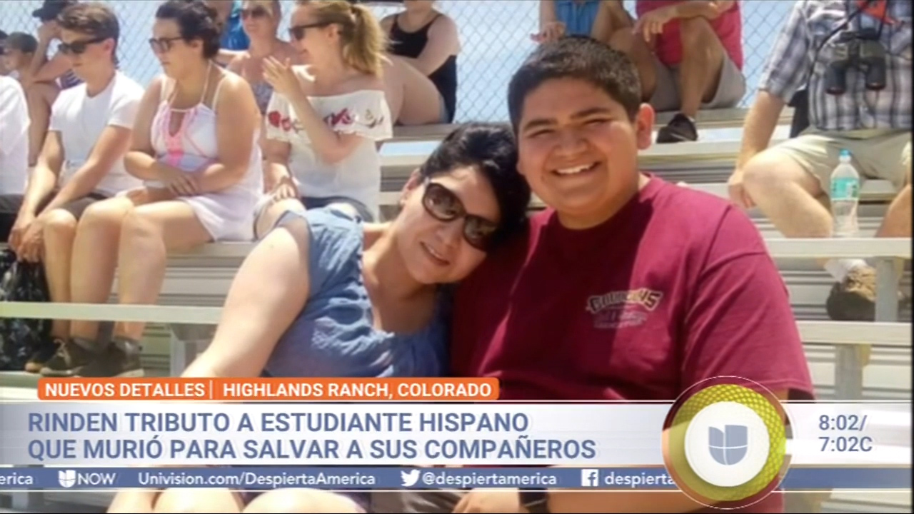 Rinden Tributo A Estudiante Hispano Que Murió Para Salvar A Sus Compañeros