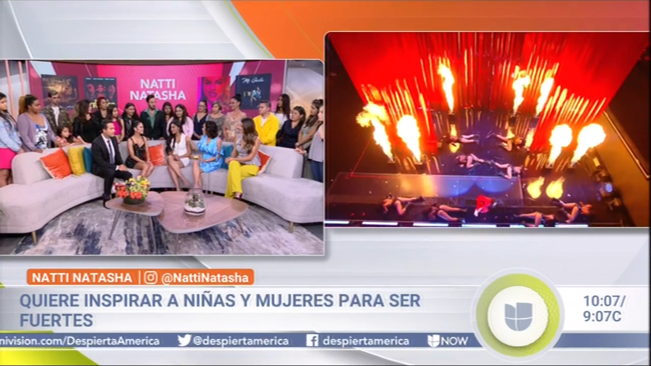 Natti Natasha Quiere Inspirar A Niñas Y Mujeres Para Ser Fuertes