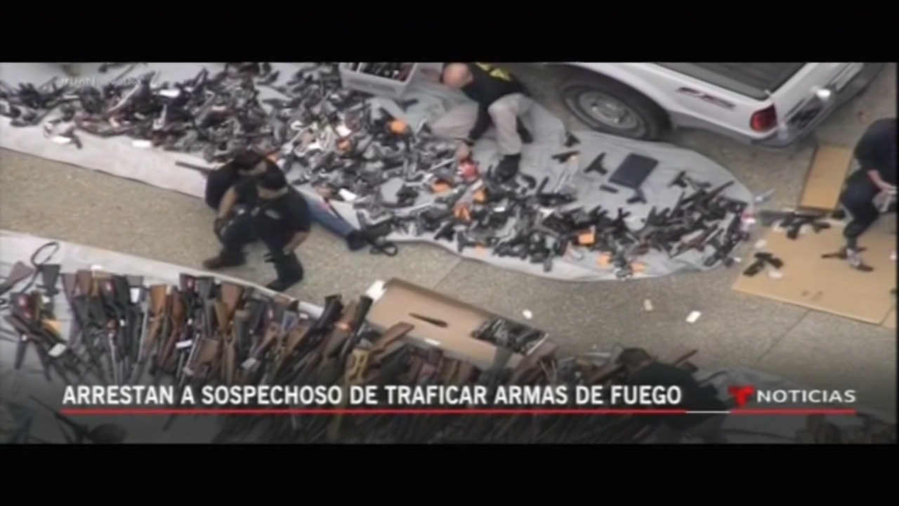 Arrestan Sospechoso De Traficar Armas De Fuego