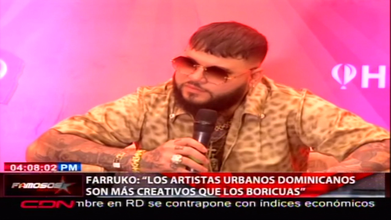 Farruko: Los Urbanos Dominicanos Son Mas Creativos Que Los Boricuas