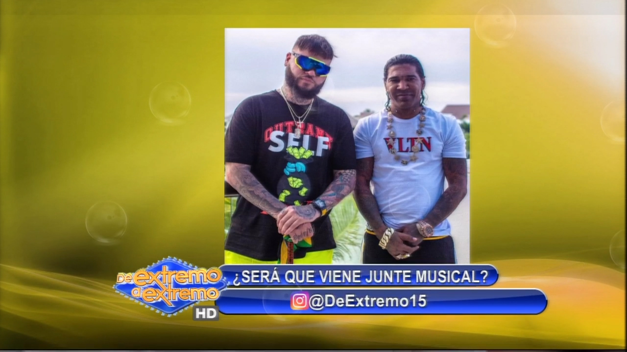 Omega Y Farruko En Un Junte Musical
