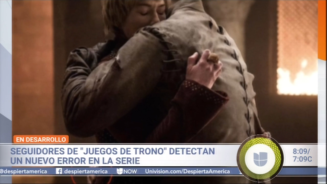 Seguidores De “Juego De Tronos” Detectan Un Nuevo Error En La Serie
