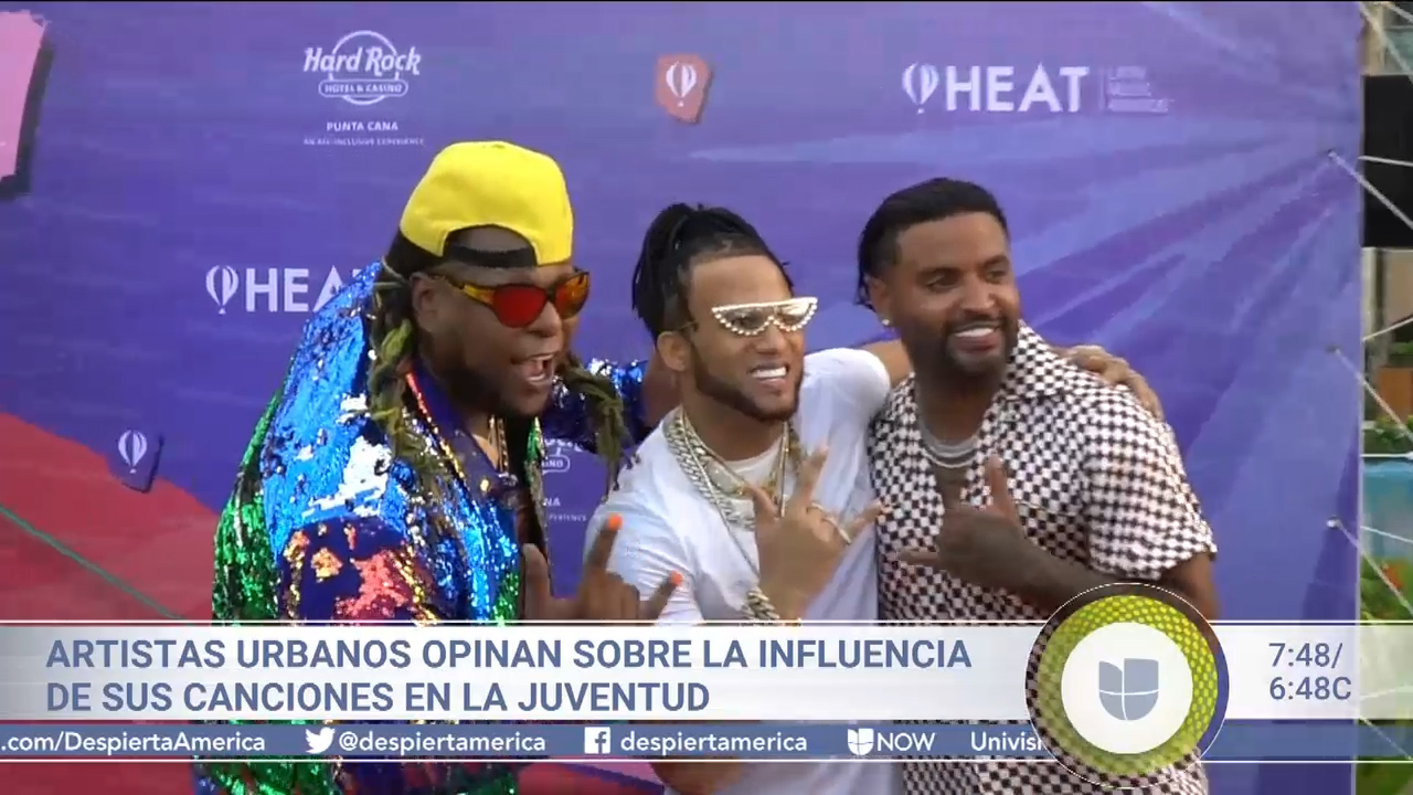 Despierta América En La Alfombra Roja De Los Premios HEAT