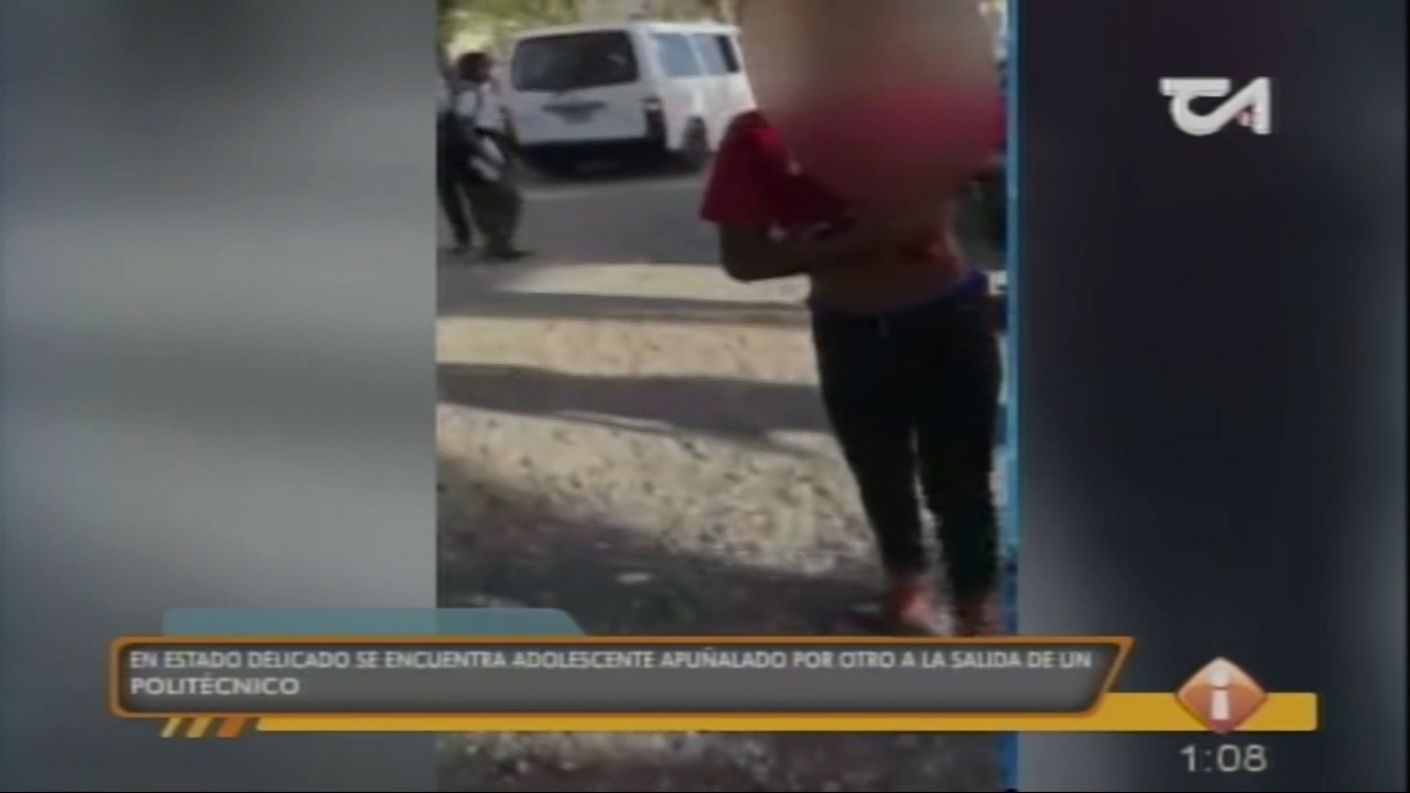 En Estado Delicado Se Encuentra Adolescente Apuñalado En La Salida De Una Escuela