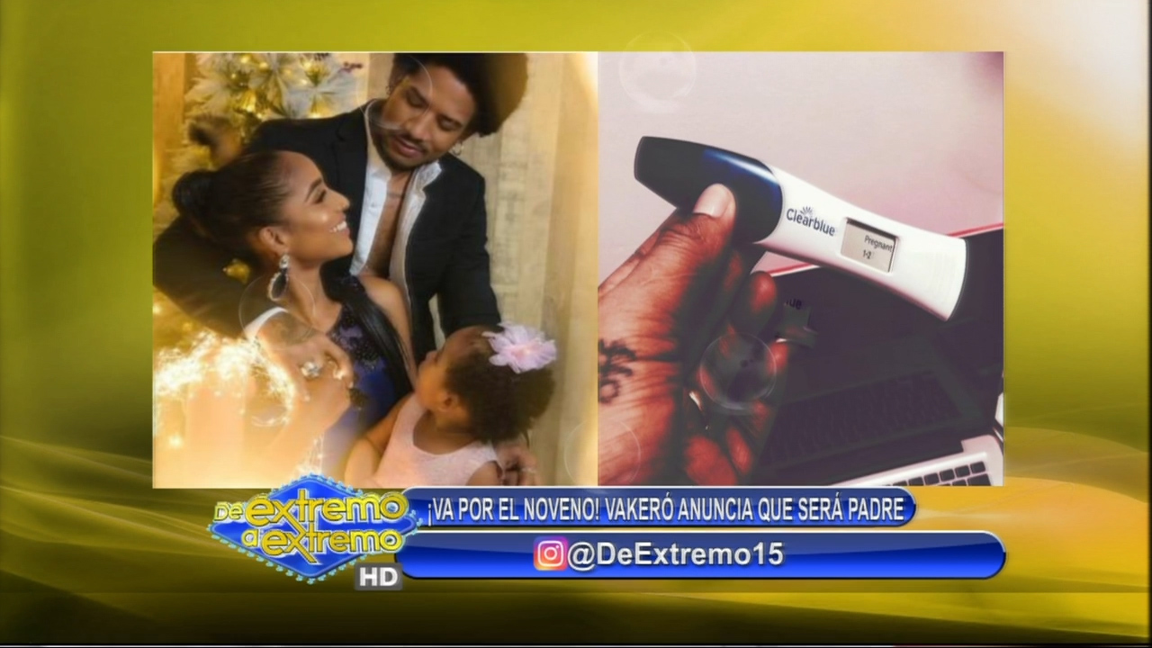 ¡Va Por El Noveno! Vakeró Anuncia Que Será Padre