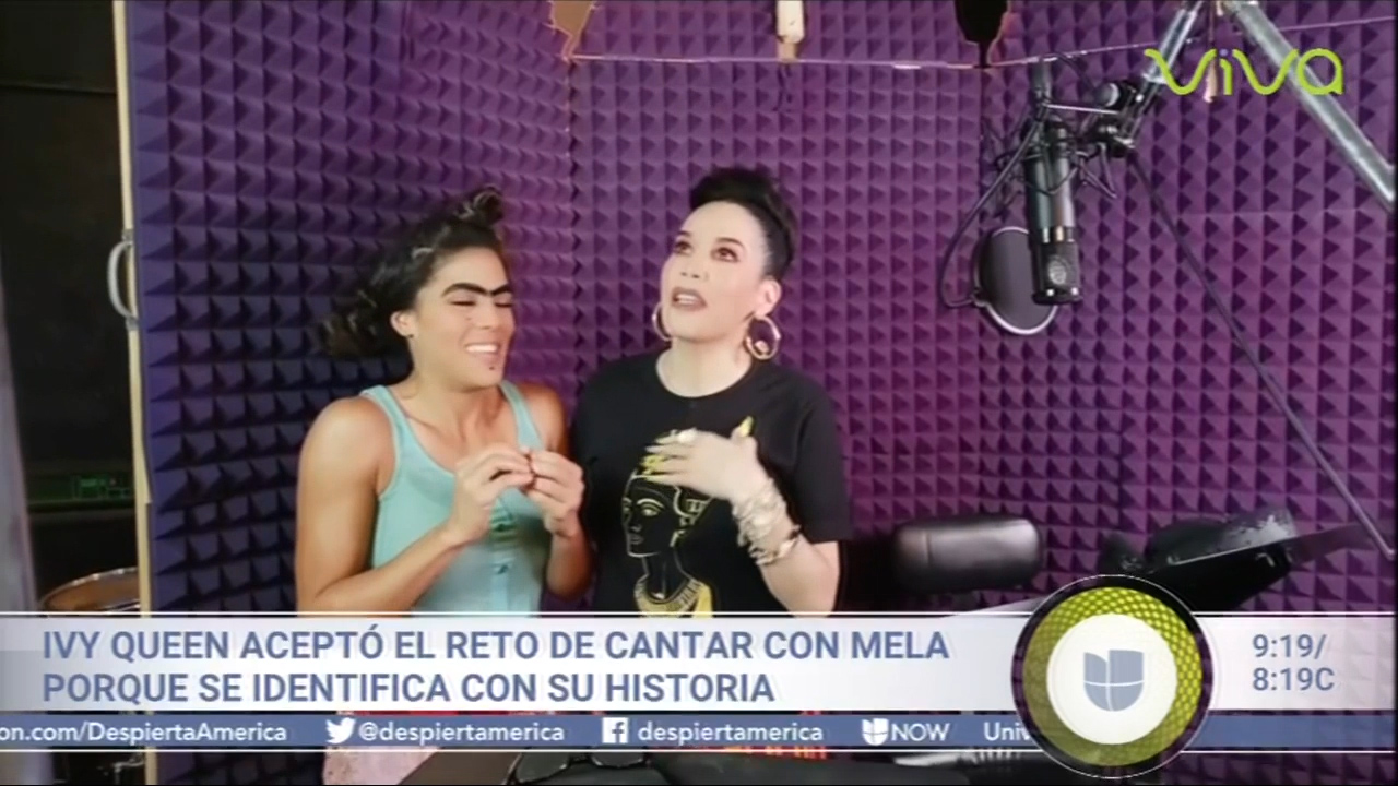 Ivy Queen Aceptó El Reto De Cantar Con Mela Porque Se Identifica Con Su Historia