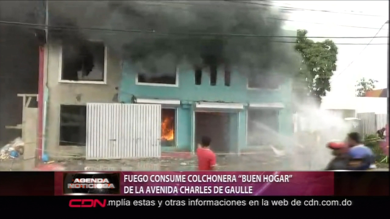 Fuego Consume Colchonera Buen Hogar De La Avenida Charles De Gaulle