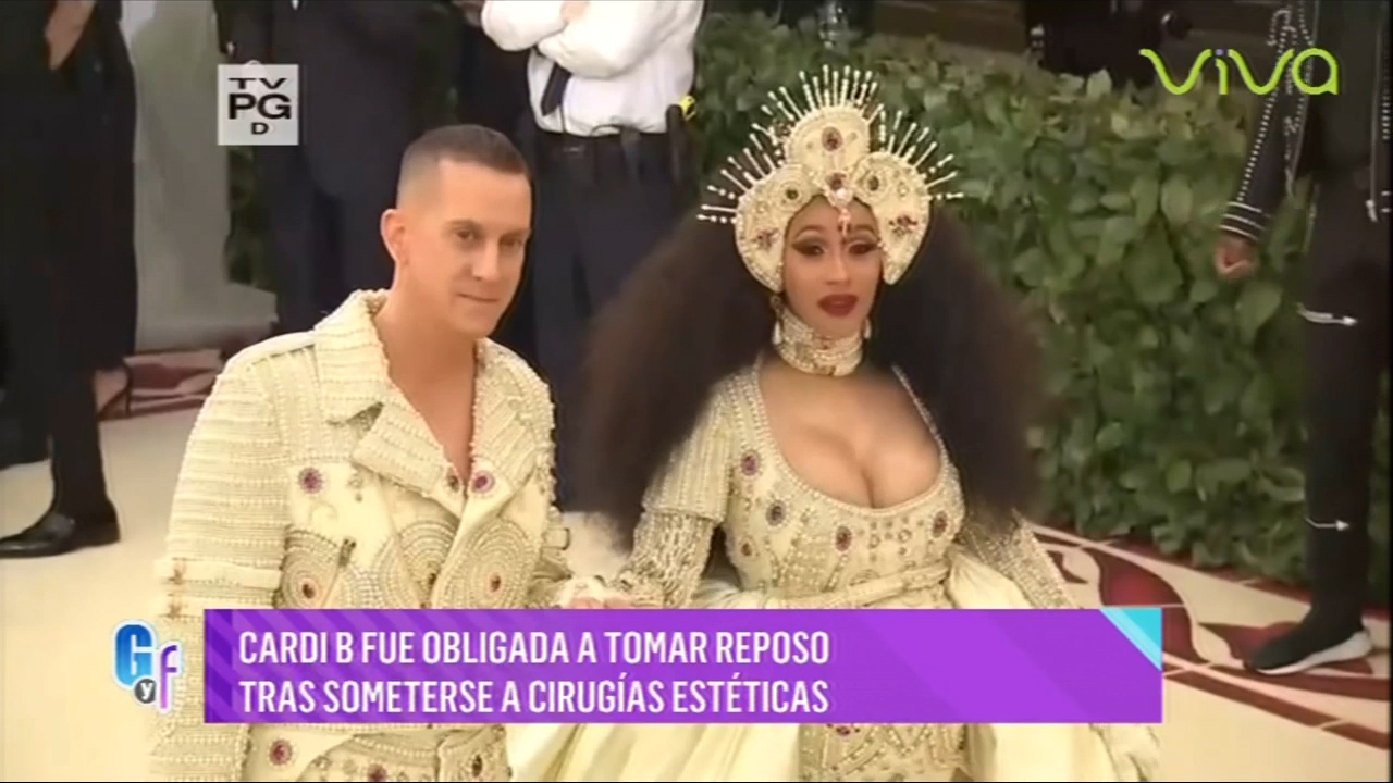 Cardi B Fue Obligada A Tomar Reposo Tras Someterse A Cirugías Estéticas