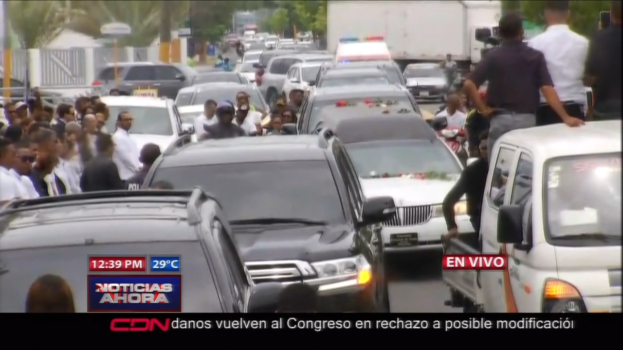 Así Se Despidieron En La Vega De Los Restos Del Ing. Heriberto Medrano Fallecido En Accidente Aéreo, El Pasado Martes En Puerto Plata