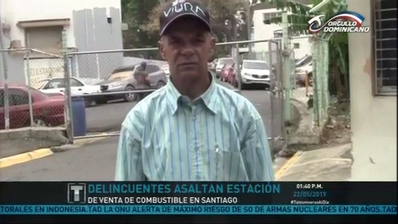 Delincuentes Asaltan Estación De Venta De Combustible En Santiago