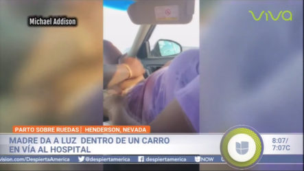 Madre Da A Luz Dentro De Un Carro Camino Al Hospital