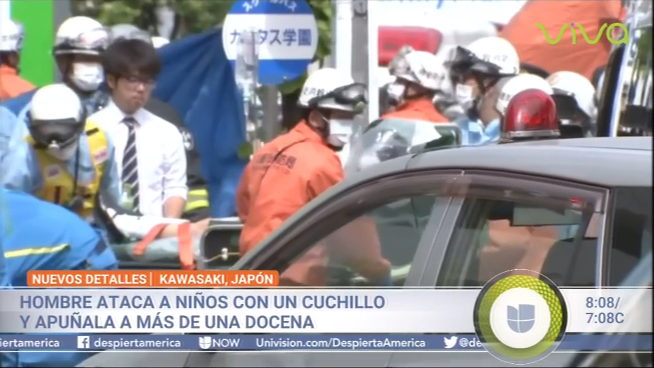 Hombre Ataca A Niños Con Un Cuchillo Y Apuñala A Más De Una Docena