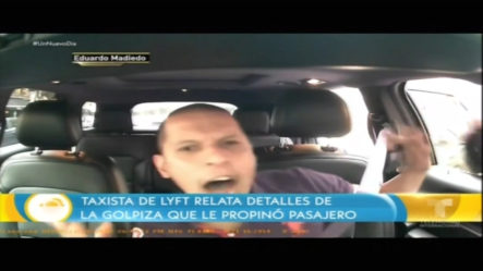 Taxista De Lyft Relata Detalles De La Golpiza Que Le Propinó Pasajero