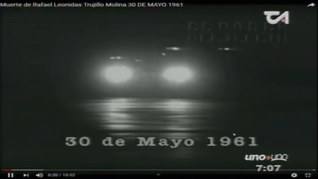 Hoy Se Conmemora La Muerte Del Tirano Rafael Leonidas Trujillo En El Año 1961