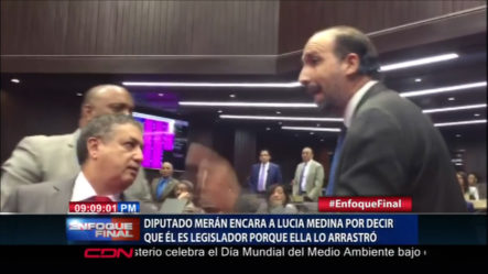 Diputado Henry Meran Dice Que Incidente Con Lucía Medina Es Fruto De La Intolerancia De Reeleccionistas