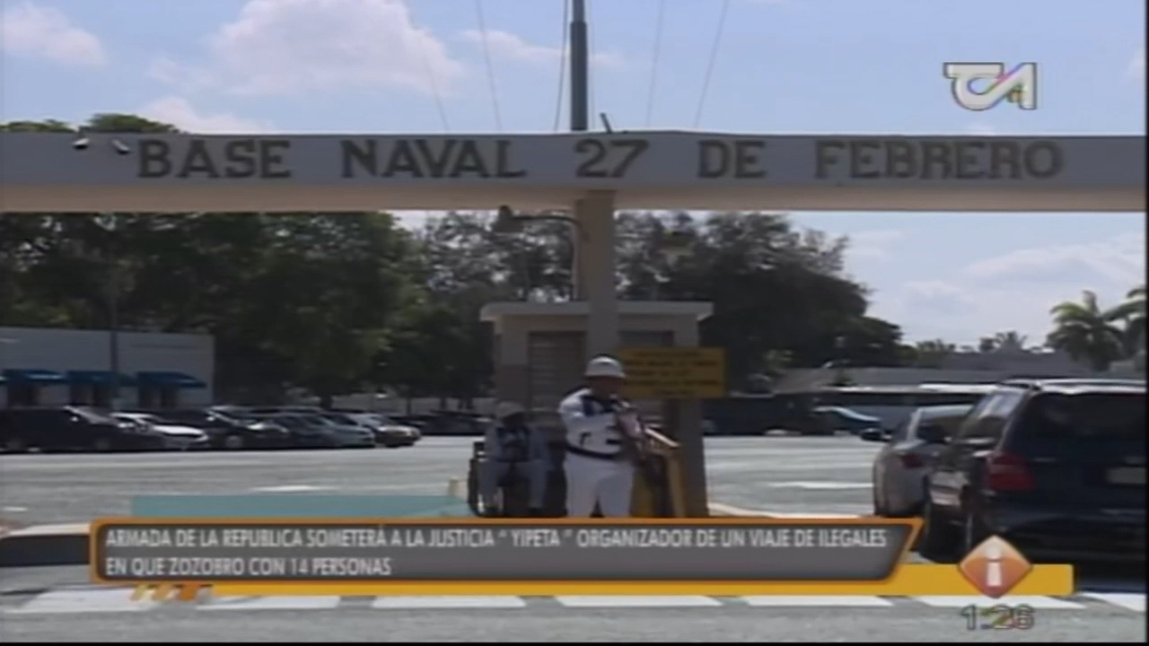 Armada De R.D. Someterá A La Justicia “Yipeta” Organizador De Un Viaje De Ilegales Que Zozobró Con 14 Personas