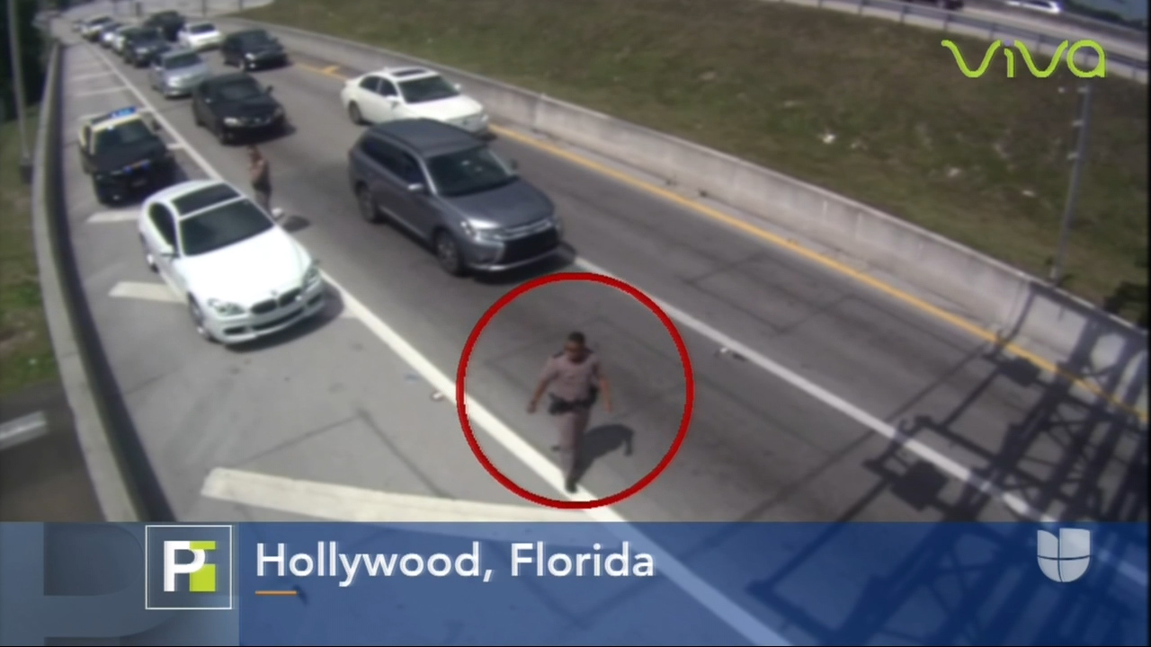 Brutal Accidente Contra Un Oficial Estadounidense