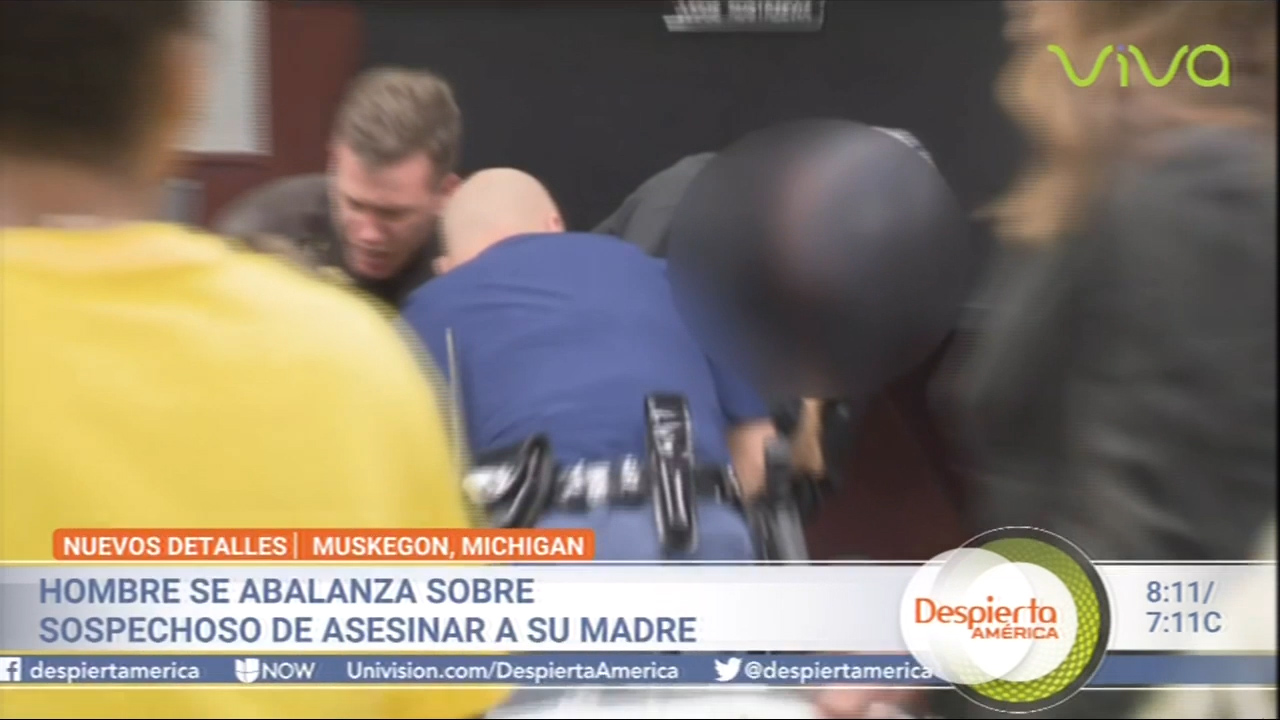 En Michigan Hombre Se Abalanza Sobre Sospechoso De Asesinar A Su Madre
