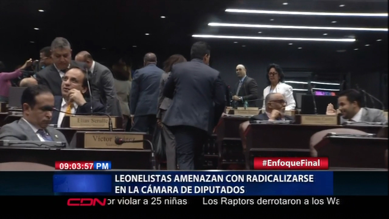 Leonelistas Amenazan Con Radicalizarse En La Cámara De Diputados