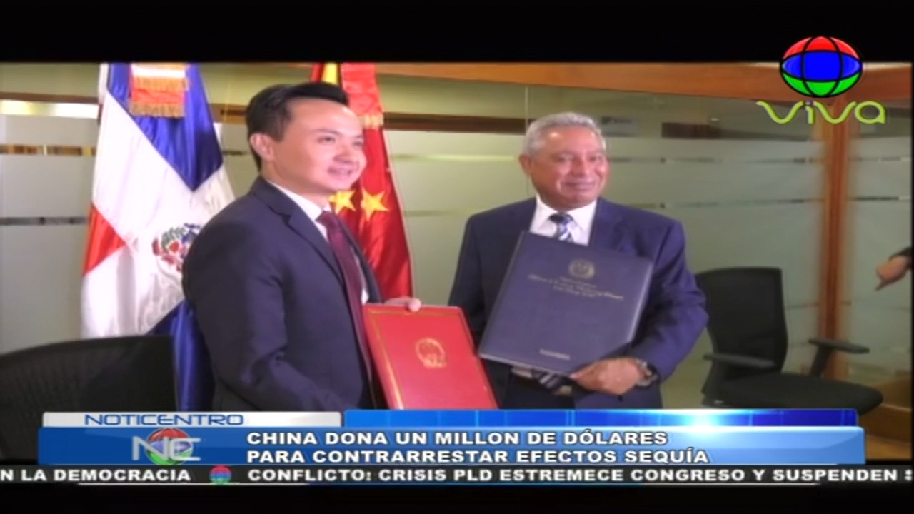 China Dona Un Millón De Dólares Para Contrarrestar Efectos De Sequía