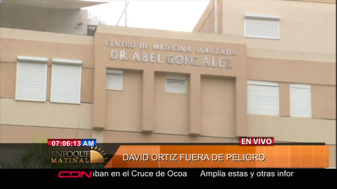 David Ortiz Fuera De Peligro