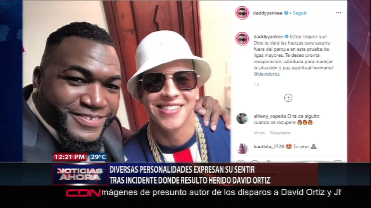 Diversas Personalidades Expresan Su Sentir Tras Incidente Donde Resultó Herido David Ortíz