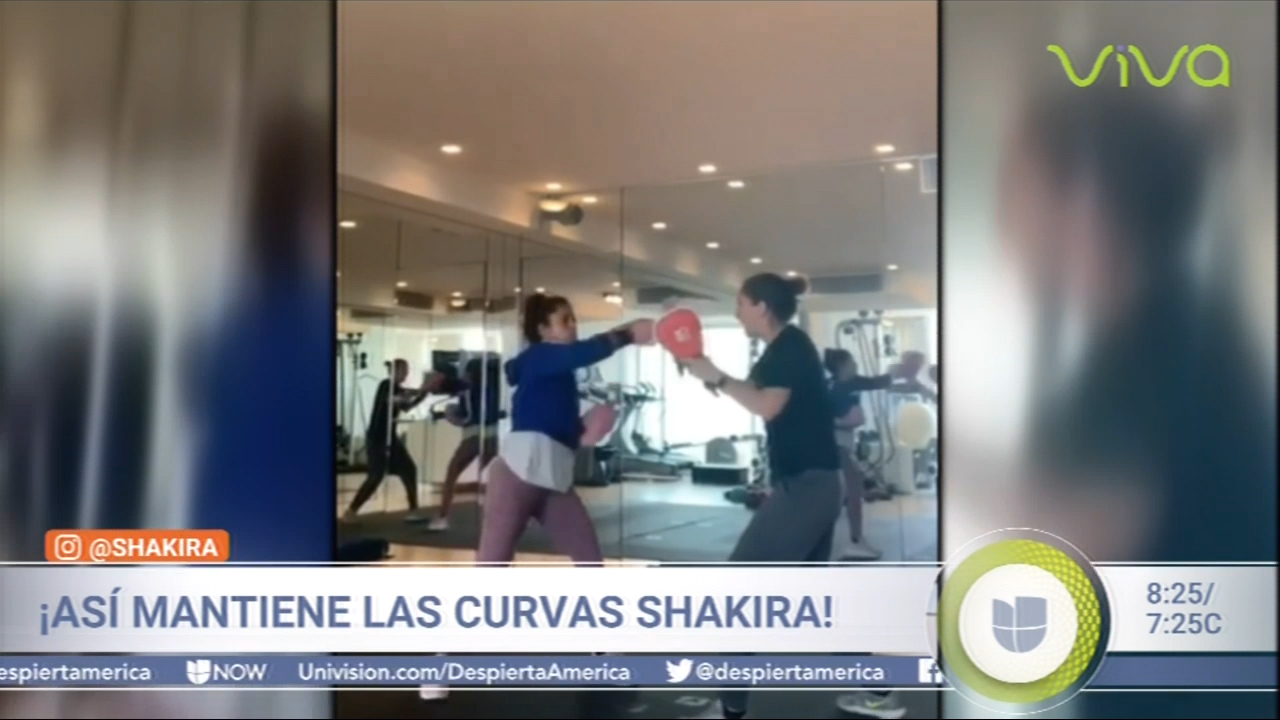 ¡Así Mantiene Las Curvas Shakira!