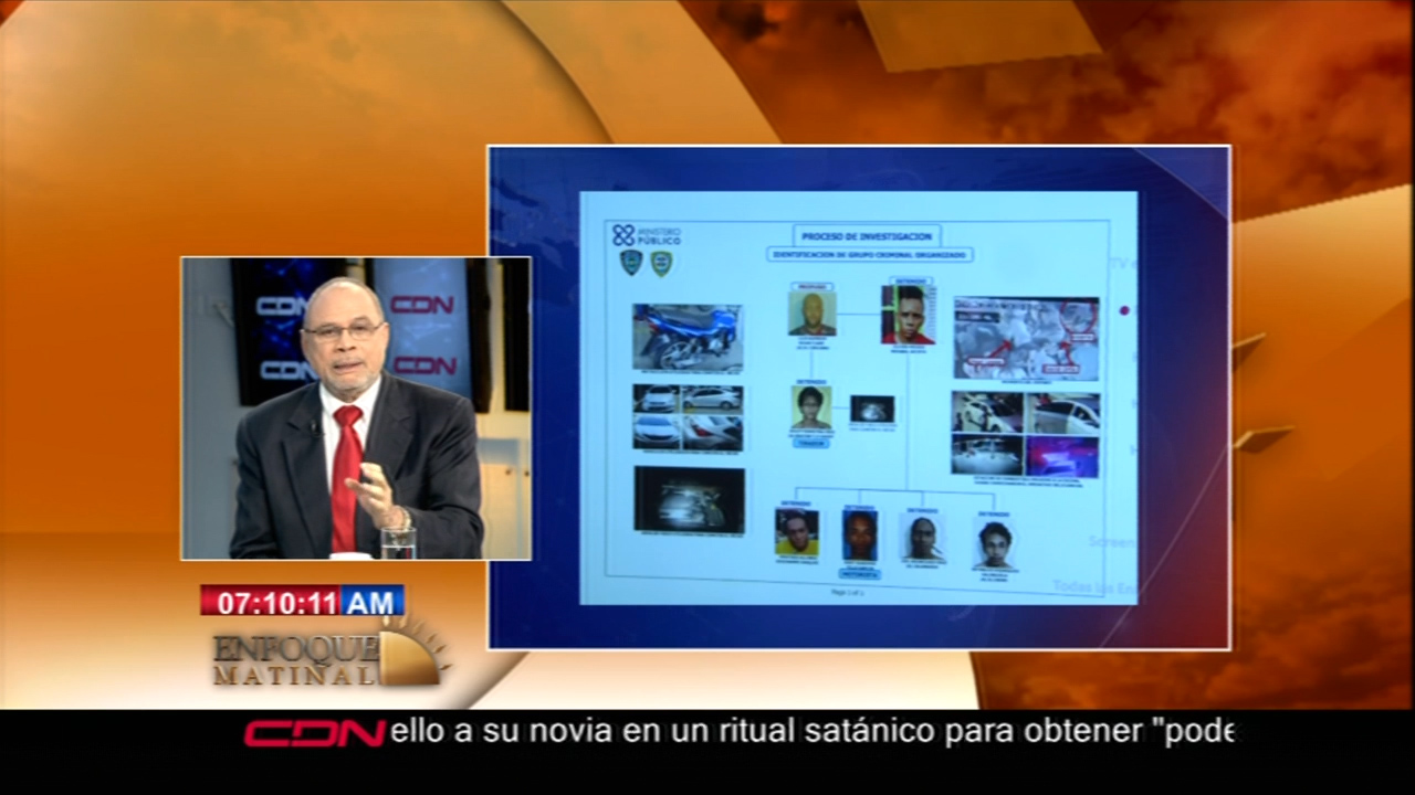 Enfoque Matinal: “Un Buen Trabajo En Menos De 72 Horas, Pero Y El Autor Principal?”